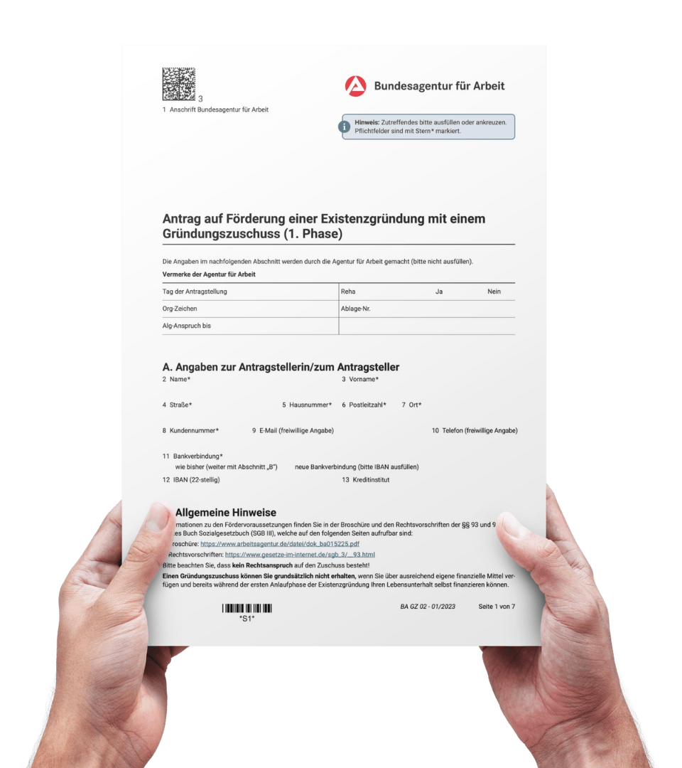 gründungszuschuss beantragen, Gründerzuschuss beantragen, gründungszuschuss vom arbeitsamt